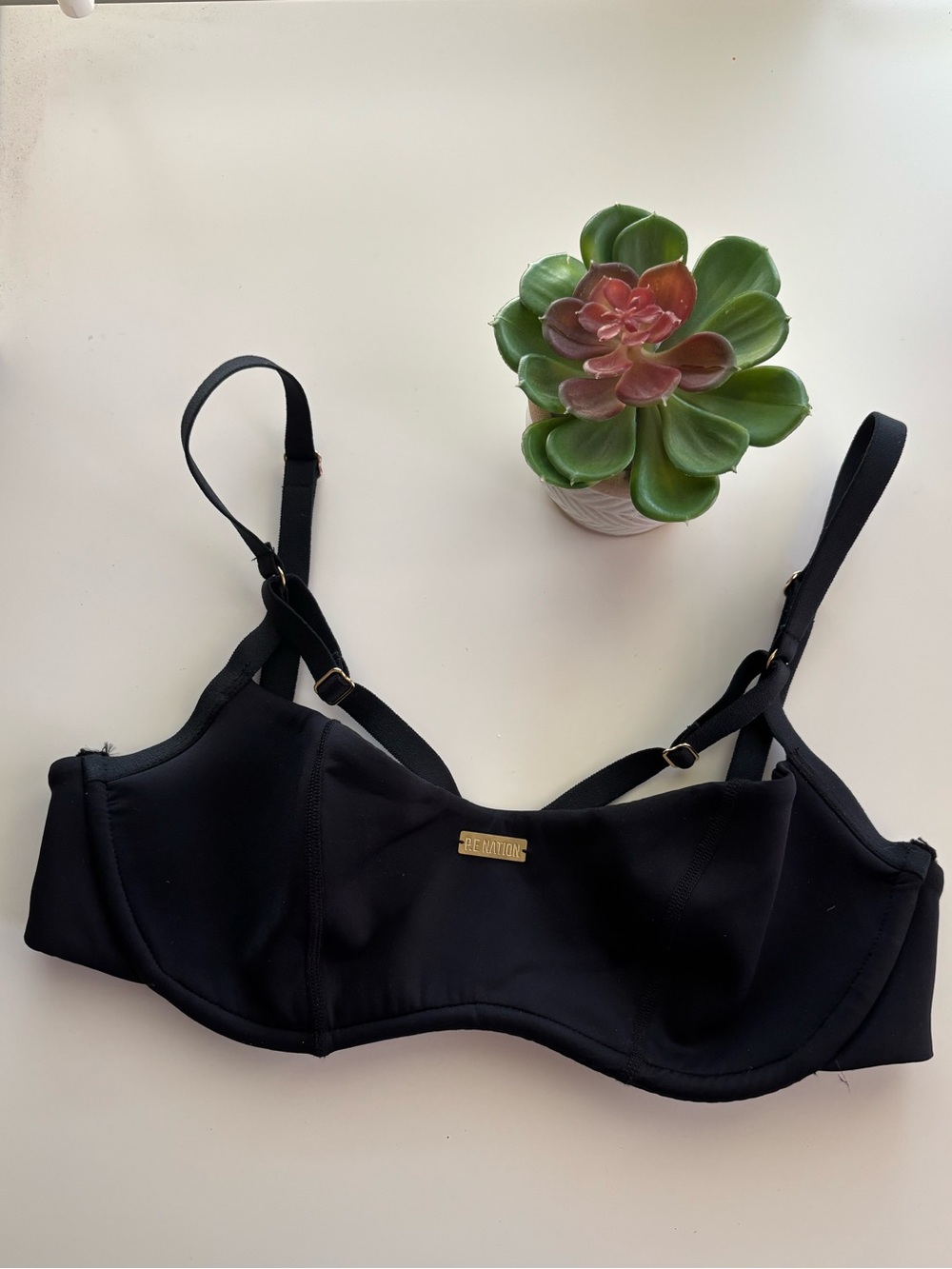 P.E Nation Boundless Sports Bra Black Small